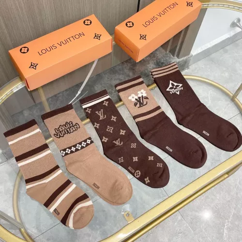 Cheap Louis Vuitton LV Socks #1365545 Replica Wholesale [$29.00 USD] [ITEM#1365545] on Replica Louis Vuitton LV Socks