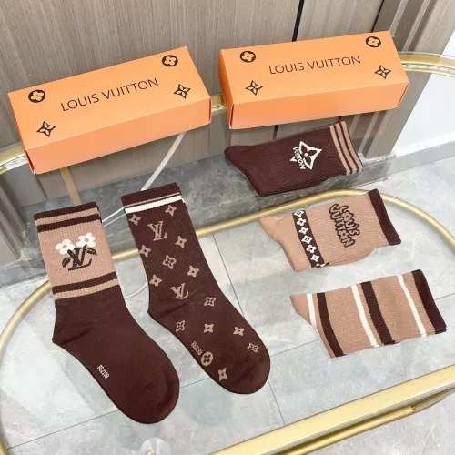 Cheap Louis Vuitton LV Socks #1365545 Replica Wholesale [$29.00 USD] [ITEM#1365545] on Replica Louis Vuitton LV Socks