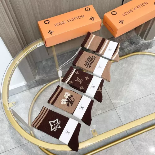 Cheap Louis Vuitton LV Socks #1365545 Replica Wholesale [$29.00 USD] [ITEM#1365545] on Replica Louis Vuitton LV Socks