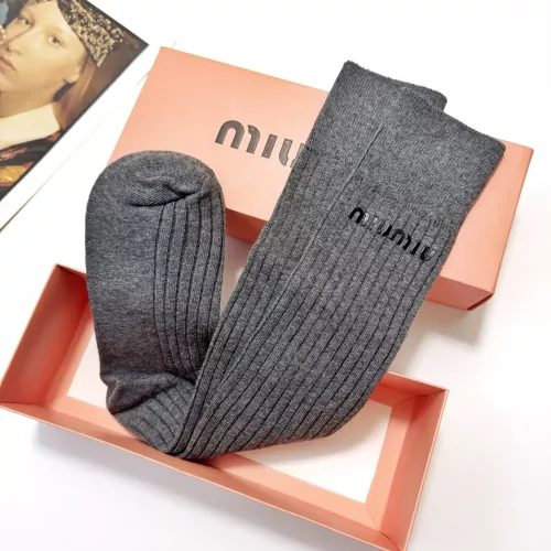 Cheap MIU MIU Socks #1365567 Replica Wholesale [$29.00 USD] [ITEM#1365567] on Replica MIU MIU Socks
