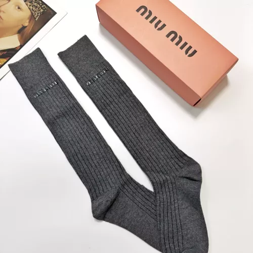 Cheap MIU MIU Socks #1365567 Replica Wholesale [$29.00 USD] [ITEM#1365567] on Replica MIU MIU Socks