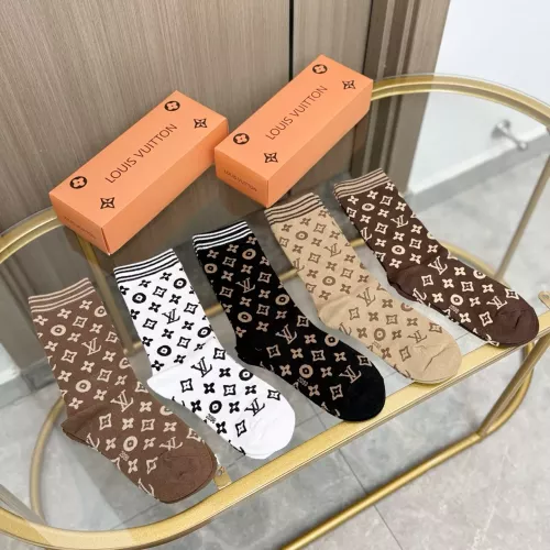 Cheap Louis Vuitton LV Socks #1365584 Replica Wholesale [$27.00 USD] [ITEM#1365584] on Replica Louis Vuitton LV Socks