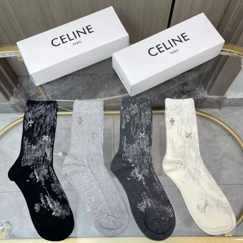 Cheap Chrome Hearts Socks #1365598 Replica Wholesale [$38.00 USD] [ITEM#1365598] on Replica Chrome Hearts Socks
