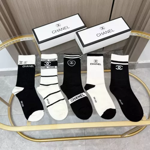 Cheap Chanel Socks #1365605 Replica Wholesale [$27.00 USD] [ITEM#1365605] on Replica Chanel Socks