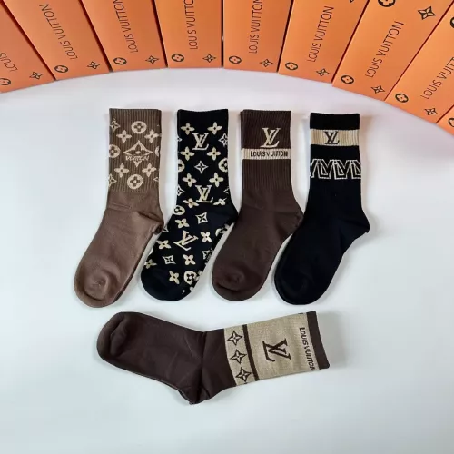 Cheap Louis Vuitton LV Socks #1365641 Replica Wholesale [$29.00 USD] [ITEM#1365641] on Replica Louis Vuitton LV Socks