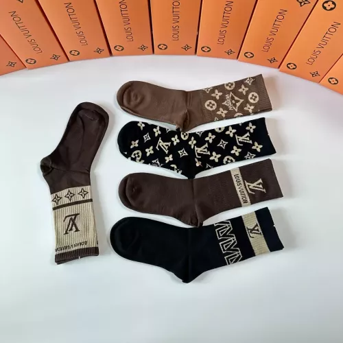 Cheap Louis Vuitton LV Socks #1365641 Replica Wholesale [$29.00 USD] [ITEM#1365641] on Replica Louis Vuitton LV Socks