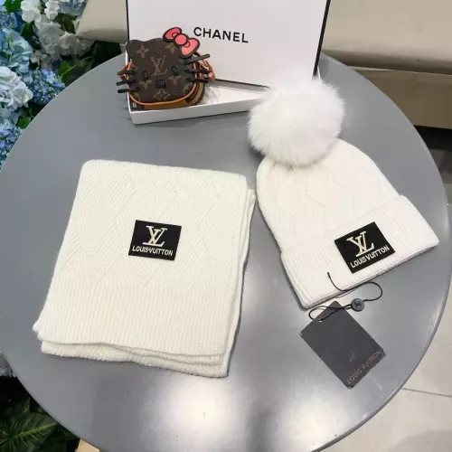 Cheap Louis Vuitton LV Hat and Scarf Set #1365664 Replica Wholesale [$64.00 USD] [ITEM#1365664] on Replica Louis Vuitton LV Hat and Scarf and Glove Set