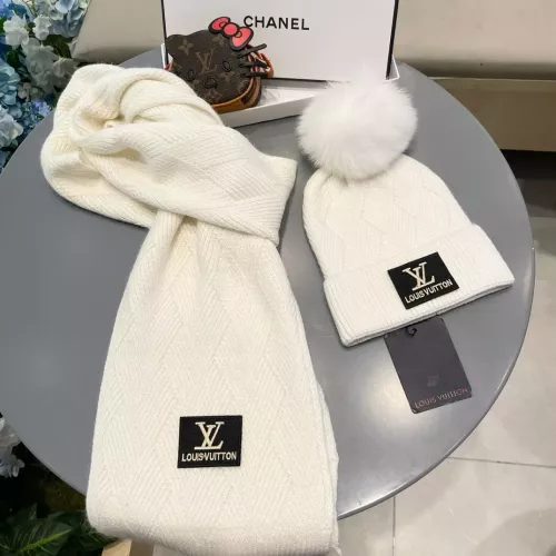 Cheap Louis Vuitton LV Hat and Scarf Set #1365664 Replica Wholesale [$64.00 USD] [ITEM#1365664] on Replica Louis Vuitton LV Hat and Scarf and Glove Set