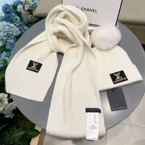 Cheap Louis Vuitton LV Hat and Scarf Set #1365664 Replica Wholesale [$64.00 USD] [ITEM#1365664] on Replica Louis Vuitton LV Hat and Scarf and Glove Set