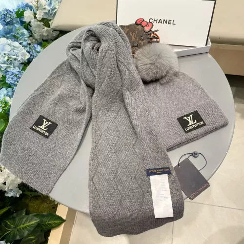 Cheap Louis Vuitton LV Hat and Scarf Set #1365666 Replica Wholesale [$64.00 USD] [ITEM#1365666] on Replica Louis Vuitton LV Hat and Scarf and Glove Set