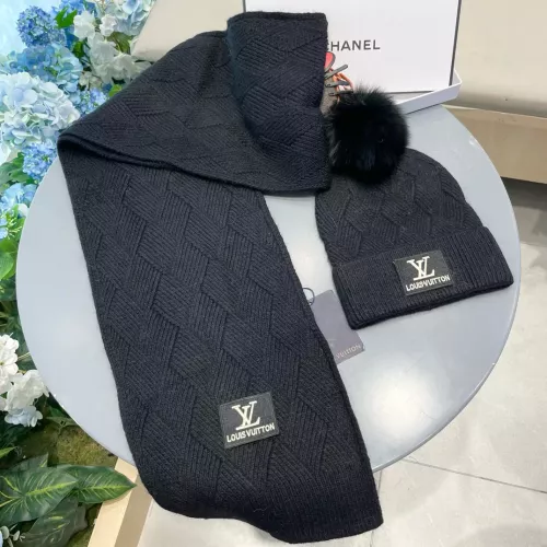 Cheap Louis Vuitton LV Hat and Scarf Set #1365667 Replica Wholesale [$64.00 USD] [ITEM#1365667] on Replica Louis Vuitton LV Hat and Scarf and Glove Set