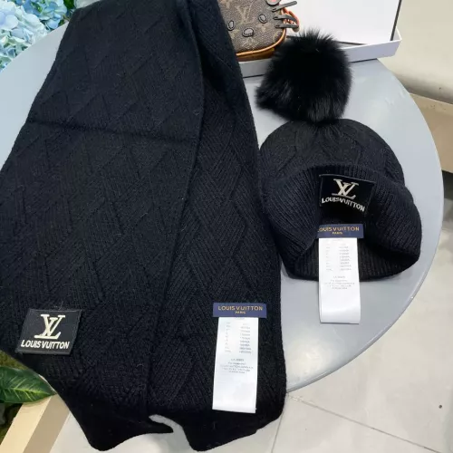 Cheap Louis Vuitton LV Hat and Scarf Set #1365667 Replica Wholesale [$64.00 USD] [ITEM#1365667] on Replica Louis Vuitton LV Hat and Scarf and Glove Set