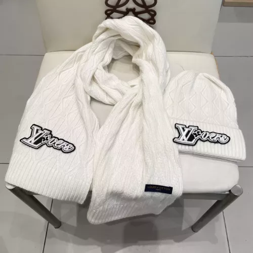 Cheap Louis Vuitton LV Hat and Scarf Set #1365668 Replica Wholesale [$64.00 USD] [ITEM#1365668] on Replica Louis Vuitton LV Hat and Scarf and Glove Set