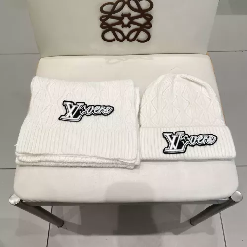 Cheap Louis Vuitton LV Hat and Scarf Set #1365668 Replica Wholesale [$64.00 USD] [ITEM#1365668] on Replica Louis Vuitton LV Hat and Scarf and Glove Set