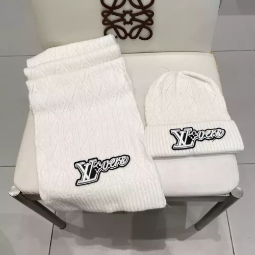 Cheap Louis Vuitton LV Hat and Scarf Set #1365668 Replica Wholesale [$64.00 USD] [ITEM#1365668] on Replica Louis Vuitton LV Hat and Scarf and Glove Set