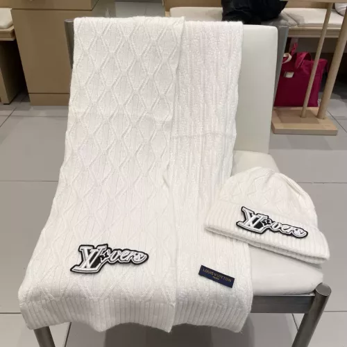 Cheap Louis Vuitton LV Hat and Scarf Set #1365668 Replica Wholesale [$64.00 USD] [ITEM#1365668] on Replica Louis Vuitton LV Hat and Scarf and Glove Set