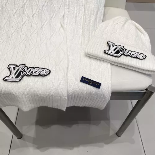 Cheap Louis Vuitton LV Hat and Scarf Set #1365668 Replica Wholesale [$64.00 USD] [ITEM#1365668] on Replica Louis Vuitton LV Hat and Scarf and Glove Set