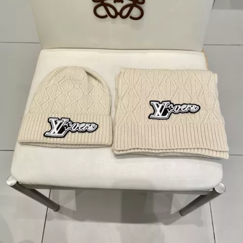 Cheap Louis Vuitton LV Hat and Scarf Set #1365669 Replica Wholesale [$64.00 USD] [ITEM#1365669] on Replica Louis Vuitton LV Hat and Scarf and Glove Set