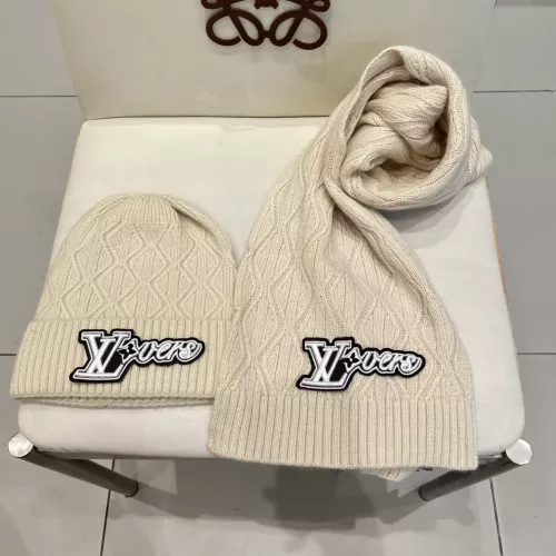 Cheap Louis Vuitton LV Hat and Scarf Set #1365669 Replica Wholesale [$64.00 USD] [ITEM#1365669] on Replica Louis Vuitton LV Hat and Scarf and Glove Set