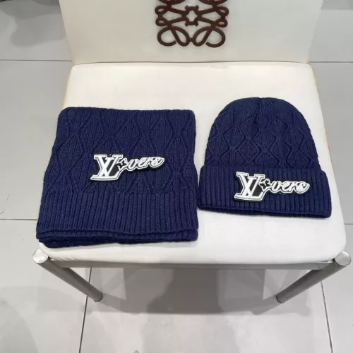 Cheap Louis Vuitton LV Hat and Scarf Set #1365670 Replica Wholesale [$64.00 USD] [ITEM#1365670] on Replica Louis Vuitton LV Hat and Scarf and Glove Set