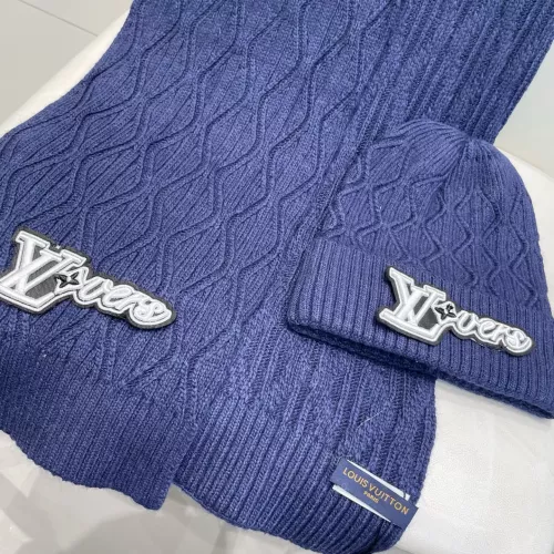 Cheap Louis Vuitton LV Hat and Scarf Set #1365670 Replica Wholesale [$64.00 USD] [ITEM#1365670] on Replica Louis Vuitton LV Hat and Scarf and Glove Set