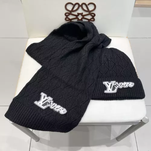 Cheap Louis Vuitton LV Hat and Scarf Set #1365671 Replica Wholesale [$64.00 USD] [ITEM#1365671] on Replica Louis Vuitton LV Hat and Scarf and Glove Set
