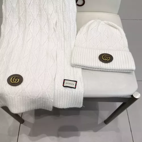 Cheap Gucci Hat and Scarf Set #1365672 Replica Wholesale [$60.00 USD] [ITEM#1365672] on Replica Gucci Hat and Scarf and Glove Set