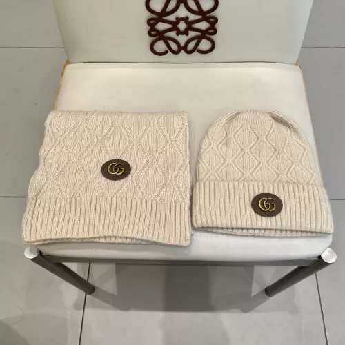 Cheap Gucci Hat and Scarf Set #1365673 Replica Wholesale [$60.00 USD] [ITEM#1365673] on Replica Gucci Hat and Scarf and Glove Set