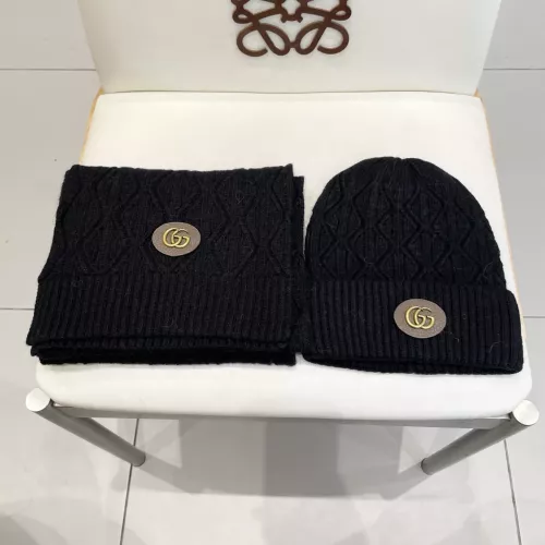 Cheap Gucci Hat and Scarf Set #1365675 Replica Wholesale [$60.00 USD] [ITEM#1365675] on Replica Gucci Hat and Scarf and Glove Set