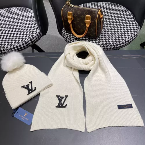 Cheap Louis Vuitton LV Hat and Scarf Set #1365690 Replica Wholesale [$64.00 USD] [ITEM#1365690] on Replica Louis Vuitton LV Hat and Scarf and Glove Set