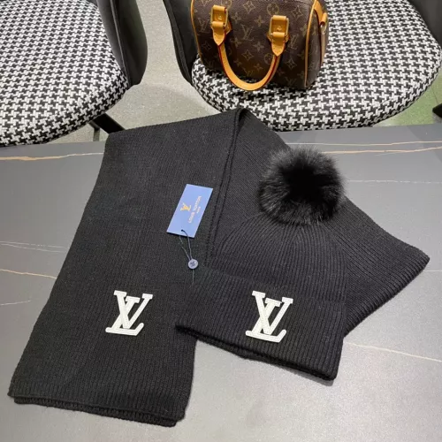 Cheap Louis Vuitton LV Hat and Scarf Set #1365691 Replica Wholesale [$64.00 USD] [ITEM#1365691] on Replica Louis Vuitton LV Hat and Scarf and Glove Set