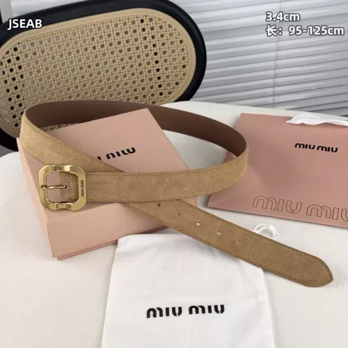 Cheap MIU MIU AAA Quality Belts For Unisex #1365743 Replica Wholesale [$48.00 USD] [ITEM#1365743] on Replica MIU MIU AAA Quality Belts