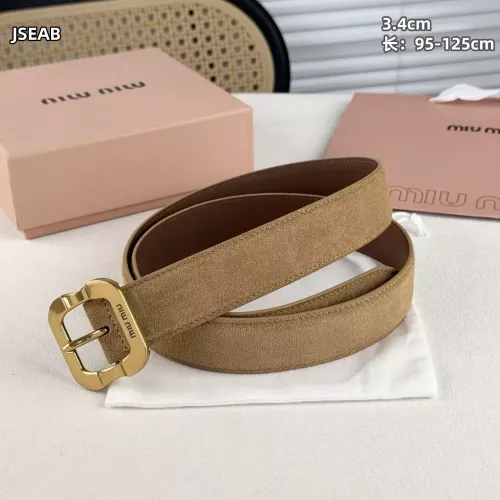Cheap MIU MIU AAA Quality Belts For Unisex #1365743 Replica Wholesale [$48.00 USD] [ITEM#1365743] on Replica MIU MIU AAA Quality Belts