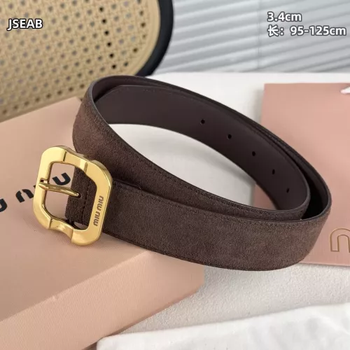 Cheap MIU MIU AAA Quality Belts For Unisex #1365744 Replica Wholesale [$48.00 USD] [ITEM#1365744] on Replica MIU MIU AAA Quality Belts