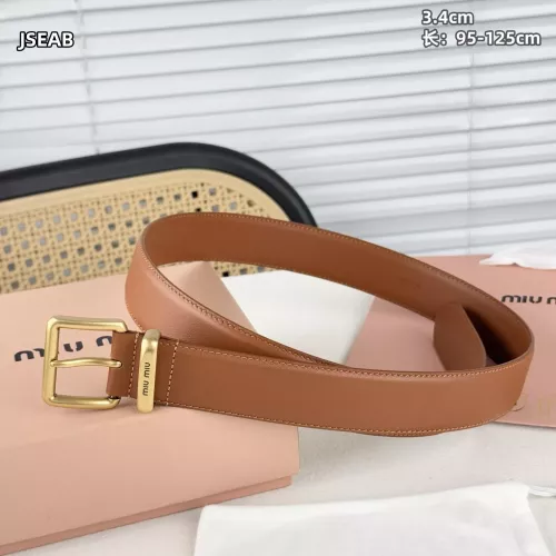 Cheap MIU MIU AAA Quality Belts For Unisex #1365750 Replica Wholesale [$48.00 USD] [ITEM#1365750] on Replica MIU MIU AAA Quality Belts