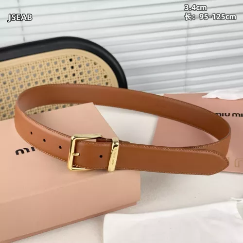 Cheap MIU MIU AAA Quality Belts For Unisex #1365751 Replica Wholesale [$48.00 USD] [ITEM#1365751] on Replica MIU MIU AAA Quality Belts