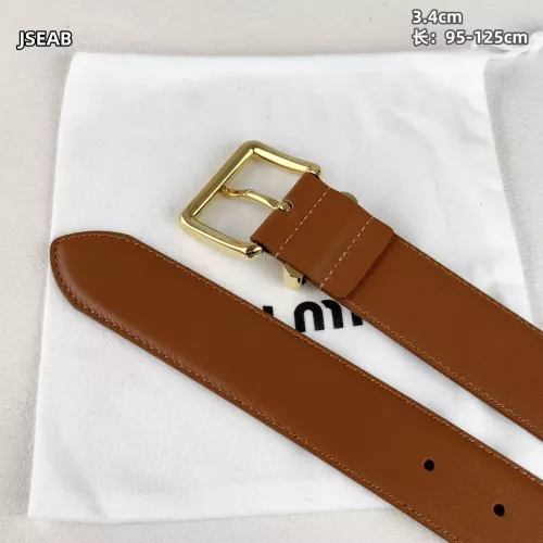 Cheap MIU MIU AAA Quality Belts For Unisex #1365751 Replica Wholesale [$48.00 USD] [ITEM#1365751] on Replica MIU MIU AAA Quality Belts