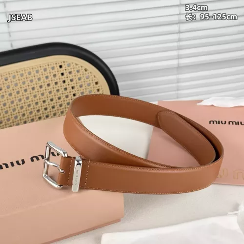 Cheap MIU MIU AAA Quality Belts For Unisex #1365752 Replica Wholesale [$48.00 USD] [ITEM#1365752] on Replica MIU MIU AAA Quality Belts