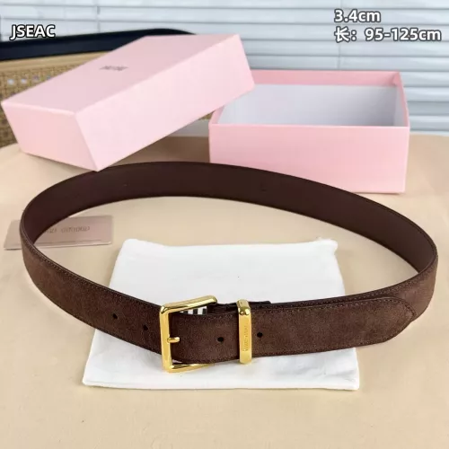 Cheap MIU MIU AAA Quality Belts For Unisex #1365754 Replica Wholesale [$52.00 USD] [ITEM#1365754] on Replica MIU MIU AAA Quality Belts