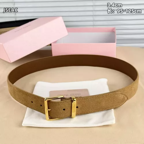 Cheap MIU MIU AAA Quality Belts For Unisex #1365757 Replica Wholesale [$52.00 USD] [ITEM#1365757] on Replica MIU MIU AAA Quality Belts