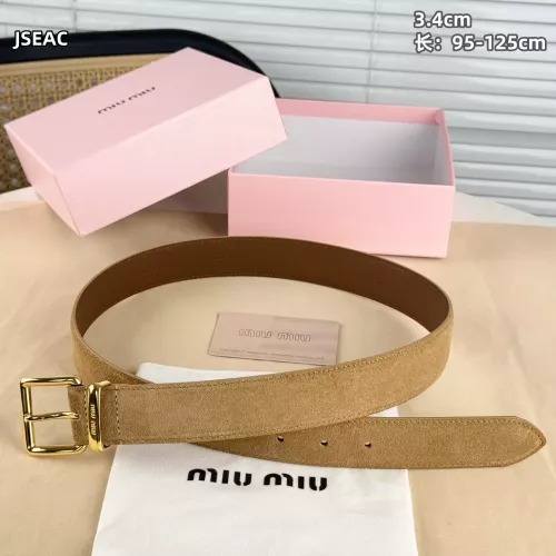 Cheap MIU MIU AAA Quality Belts For Unisex #1365757 Replica Wholesale [$52.00 USD] [ITEM#1365757] on Replica MIU MIU AAA Quality Belts