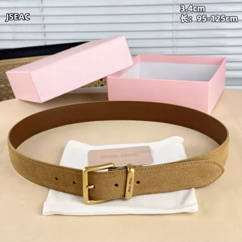 Cheap MIU MIU AAA Quality Belts For Unisex #1365758 Replica Wholesale [$52.00 USD] [ITEM#1365758] on Replica MIU MIU AAA Quality Belts