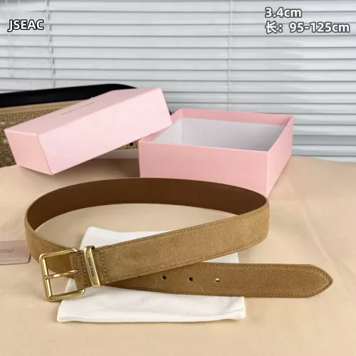 Cheap MIU MIU AAA Quality Belts For Unisex #1365758 Replica Wholesale [$52.00 USD] [ITEM#1365758] on Replica MIU MIU AAA Quality Belts
