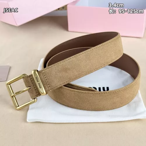 Cheap MIU MIU AAA Quality Belts For Unisex #1365758 Replica Wholesale [$52.00 USD] [ITEM#1365758] on Replica MIU MIU AAA Quality Belts