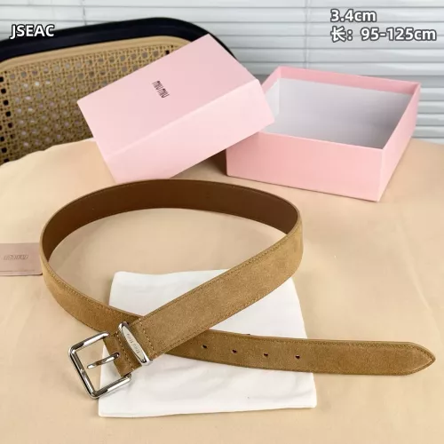 Cheap MIU MIU AAA Quality Belts For Unisex #1365759 Replica Wholesale [$52.00 USD] [ITEM#1365759] on Replica MIU MIU AAA Quality Belts