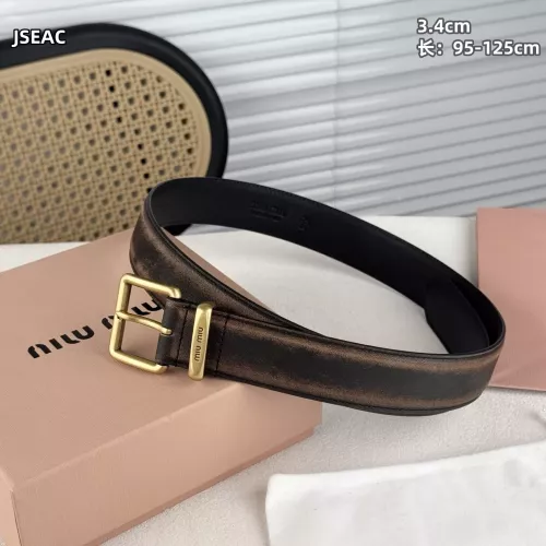 Cheap MIU MIU AAA Quality Belts For Unisex #1365761 Replica Wholesale [$52.00 USD] [ITEM#1365761] on Replica MIU MIU AAA Quality Belts