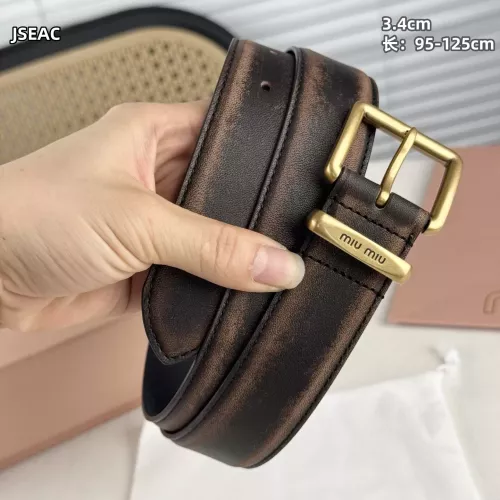 Cheap MIU MIU AAA Quality Belts For Unisex #1365761 Replica Wholesale [$52.00 USD] [ITEM#1365761] on Replica MIU MIU AAA Quality Belts
