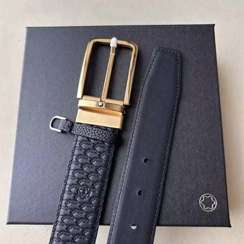 Cheap Montblanc AAA Quality Belts For Men #1365803 Replica Wholesale [$56.00 USD] [ITEM#1365803] on Replica Montblanc AAA Belts