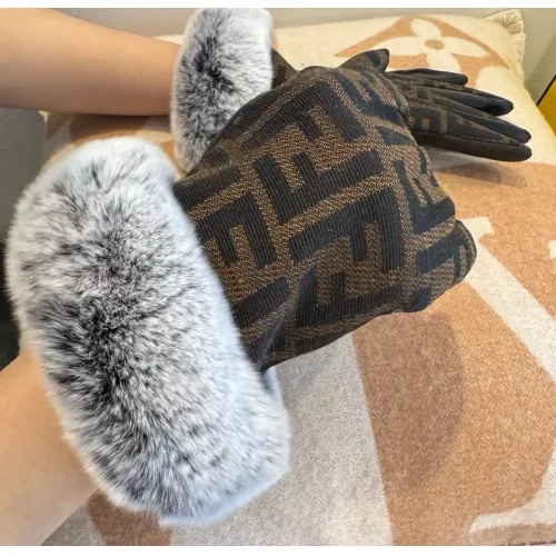 Cheap Fendi Gloves For Women #1365835 Replica Wholesale [$42.00 USD] [ITEM#1365835] on Replica Fendi Gloves