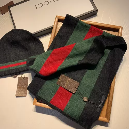 Cheap Gucci Hat and Scarf Set #1365916 Replica Wholesale [$48.00 USD] [ITEM#1365916] on Replica Gucci Hat and Scarf and Glove Set